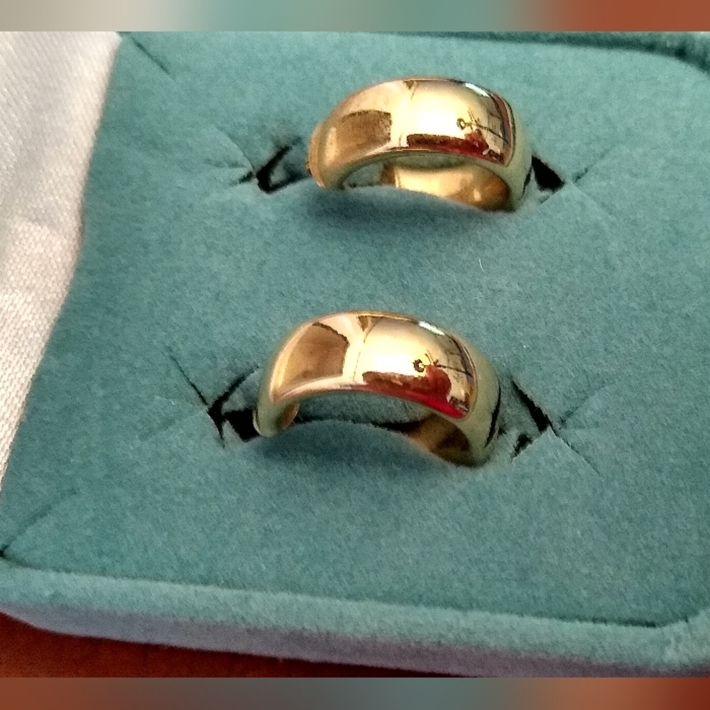 14K gold hoops
